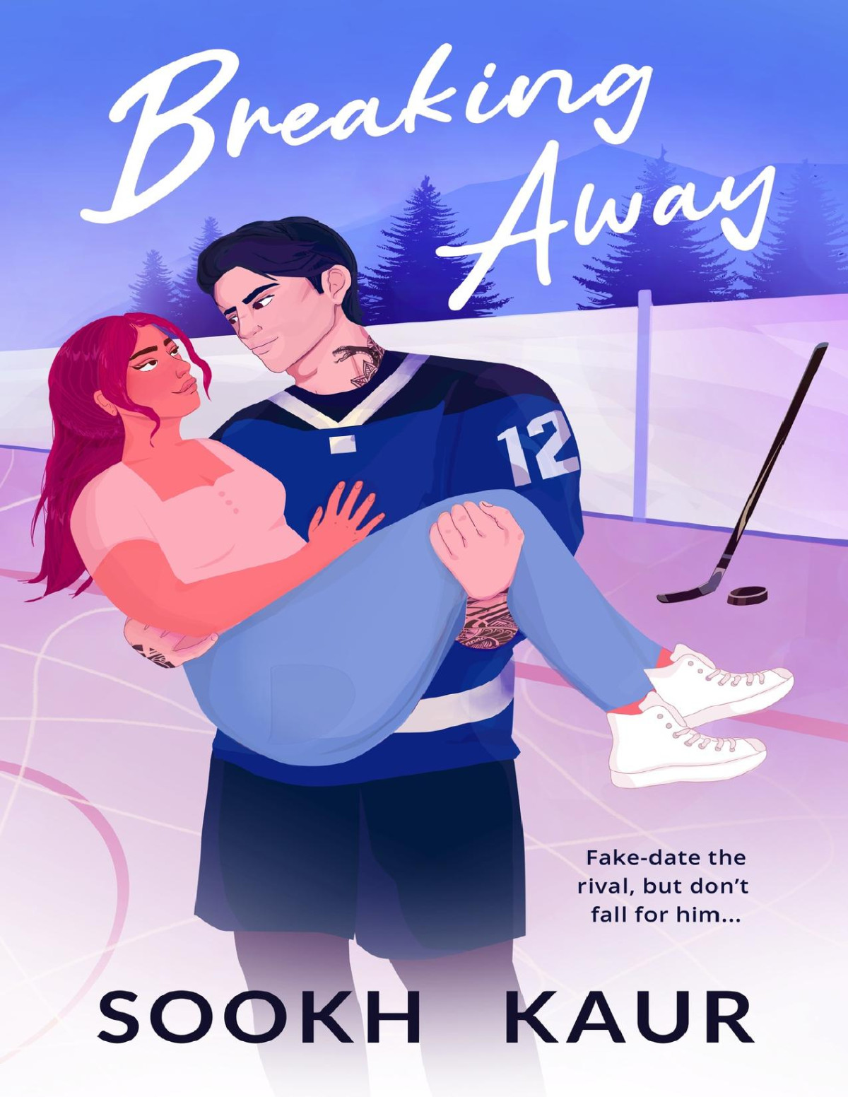 Breaking Away A Fake Dating Grumpy Sunshine Hockey Romance Sookh Kaur