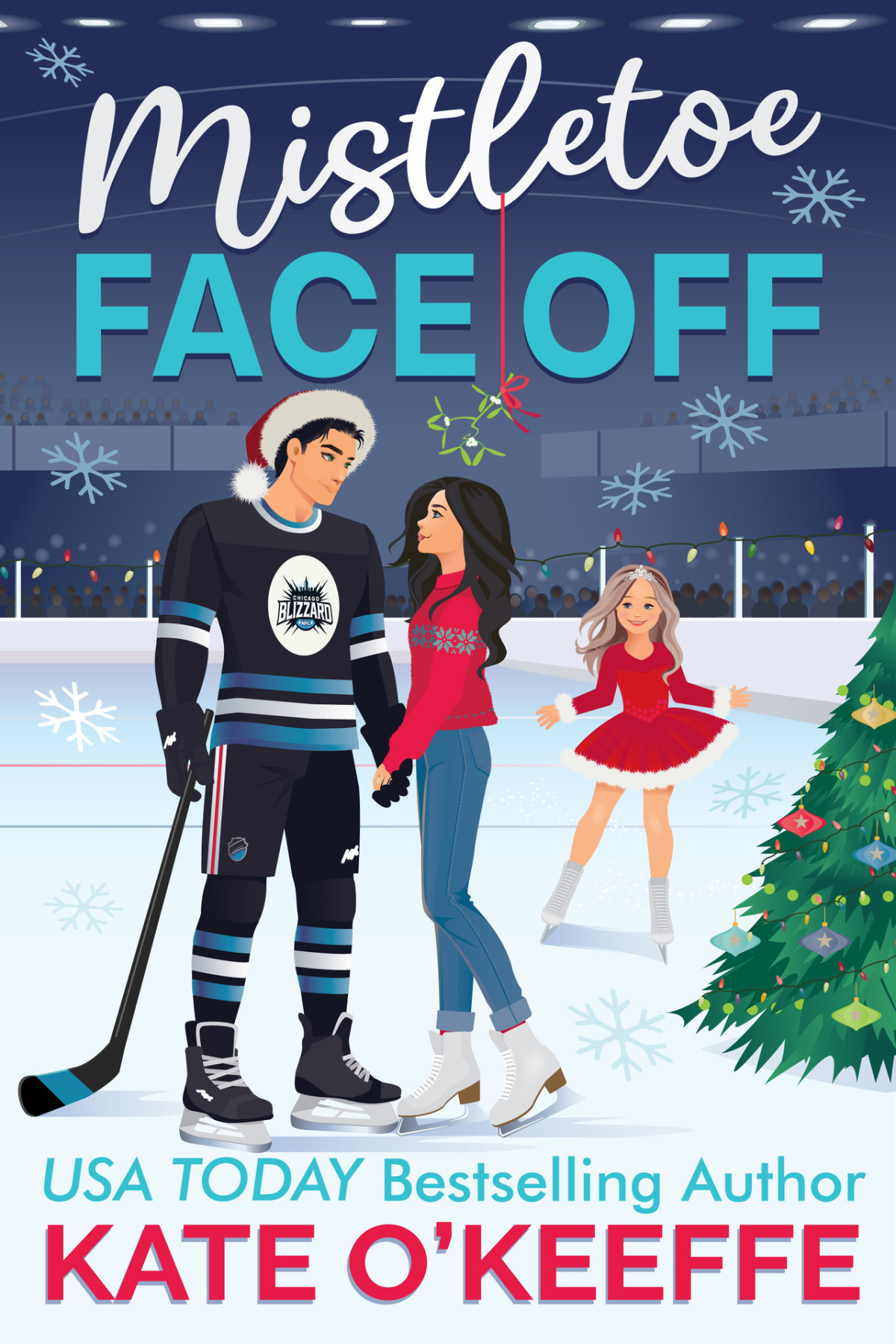 Mistletoe Face Off A Christmas Hockey Romcom Kate Okeeffe