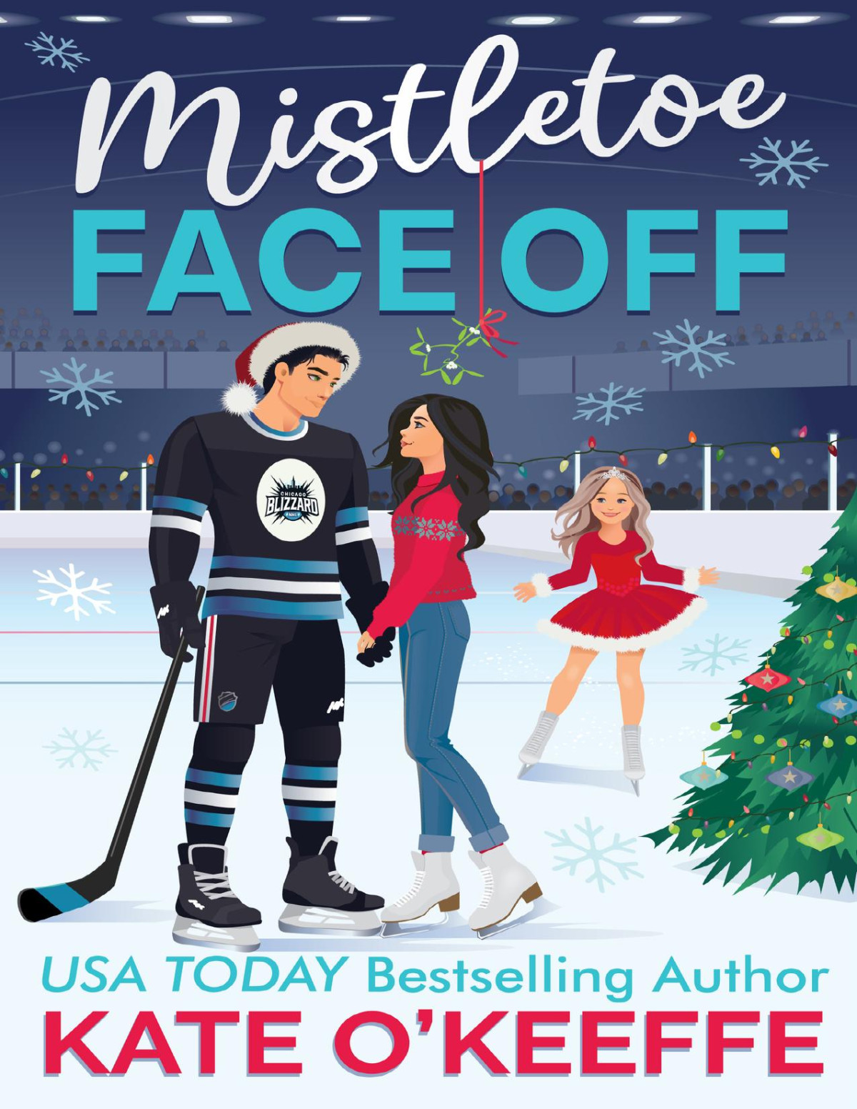 Mistletoe Face Off A Christmas Hockey Romcom Kate Okeeffe
