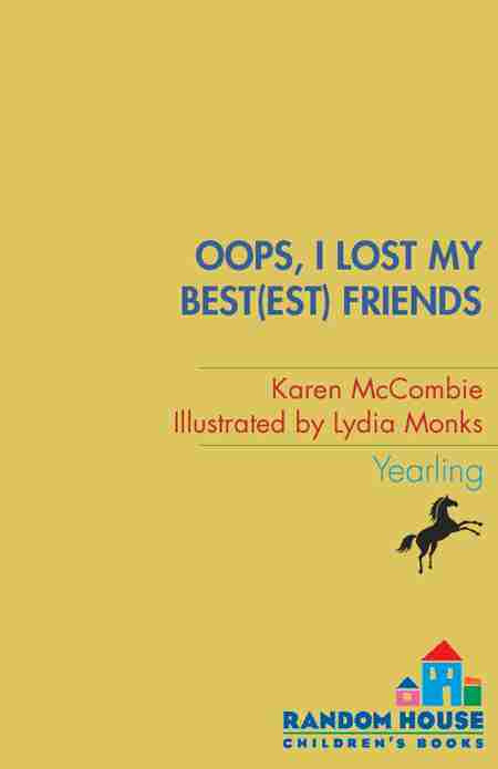 Oops I Lost My Bestest Friends Karen Mccombie