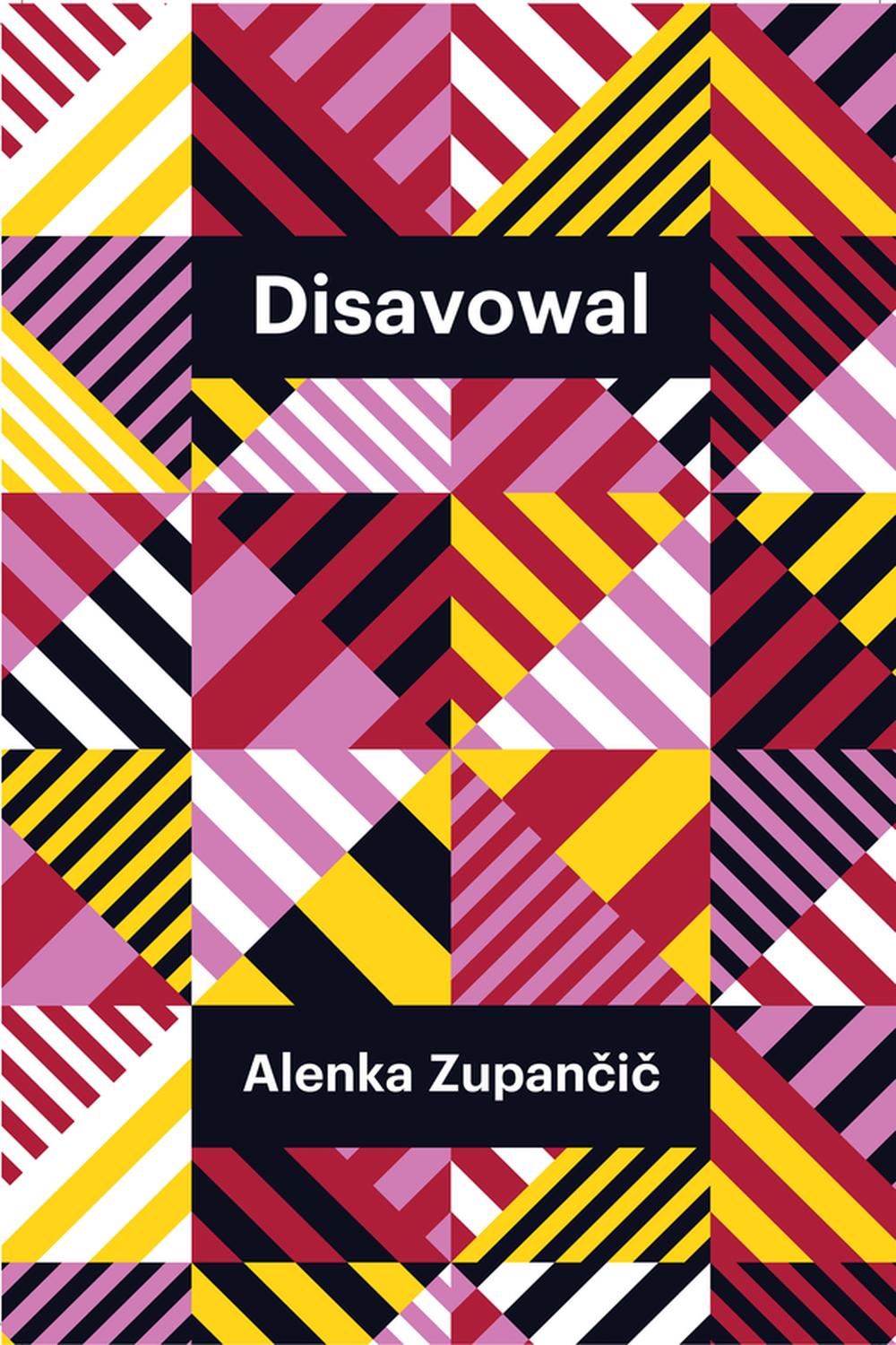 Disavowal 1st Edition Alenka Zupani