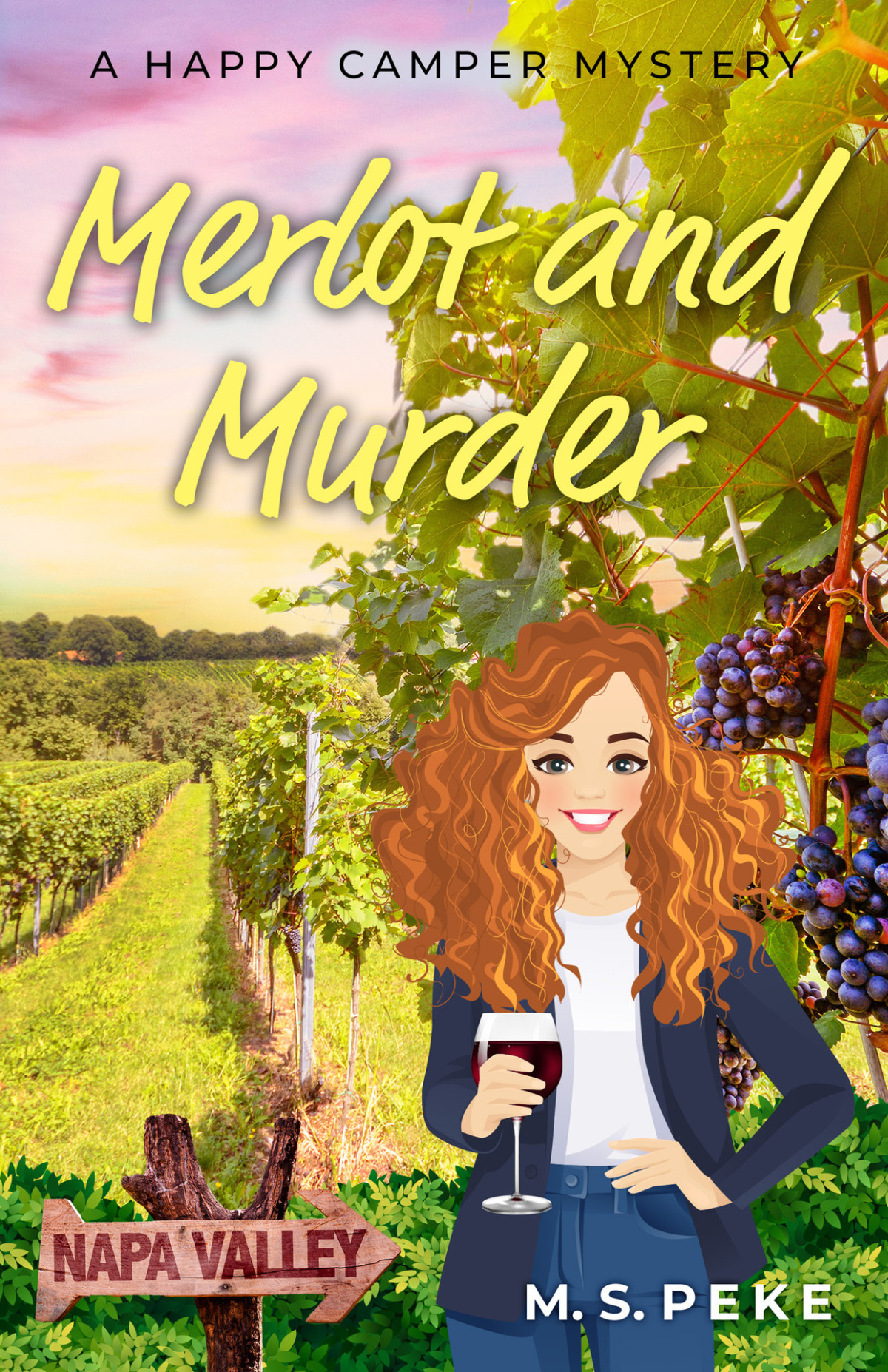 Merlot And Murder A Happy Camper Mystery Peke M S