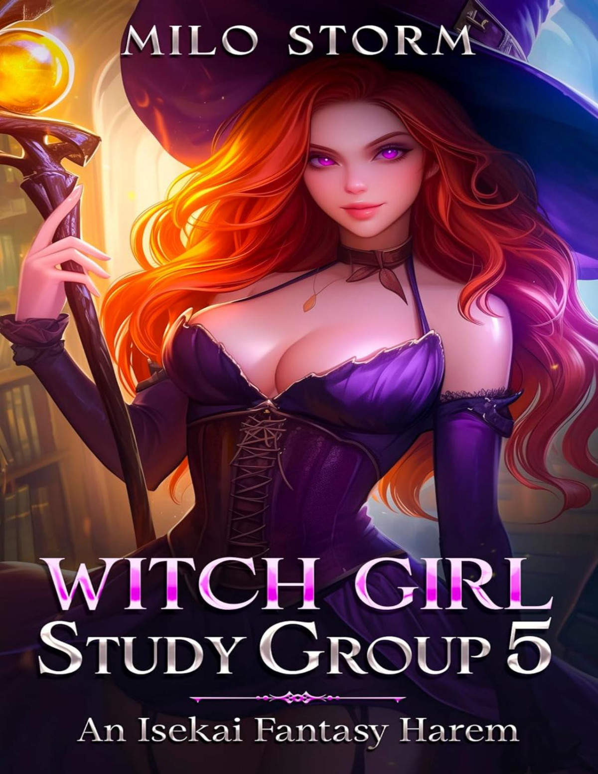 Witch Girl Study Group 5 An Isekai Fantasy Harem Milo Storm