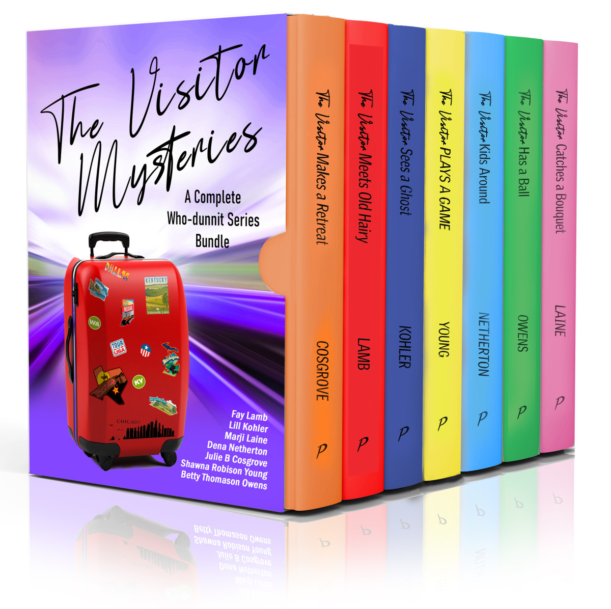 The Visitor Mysteries A Complete Whodunnit Series Bundle Laine