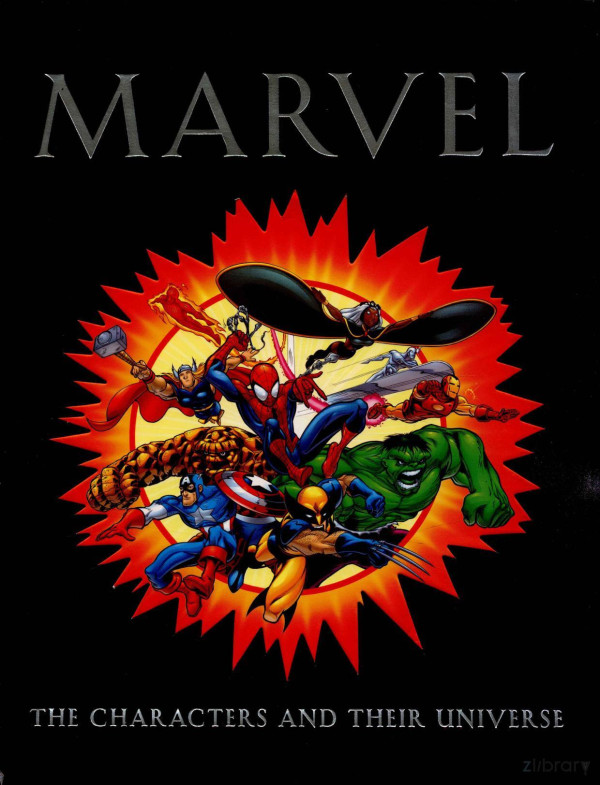 Marvel The Characters And Their Universe 2001th Edition Michael Mallory