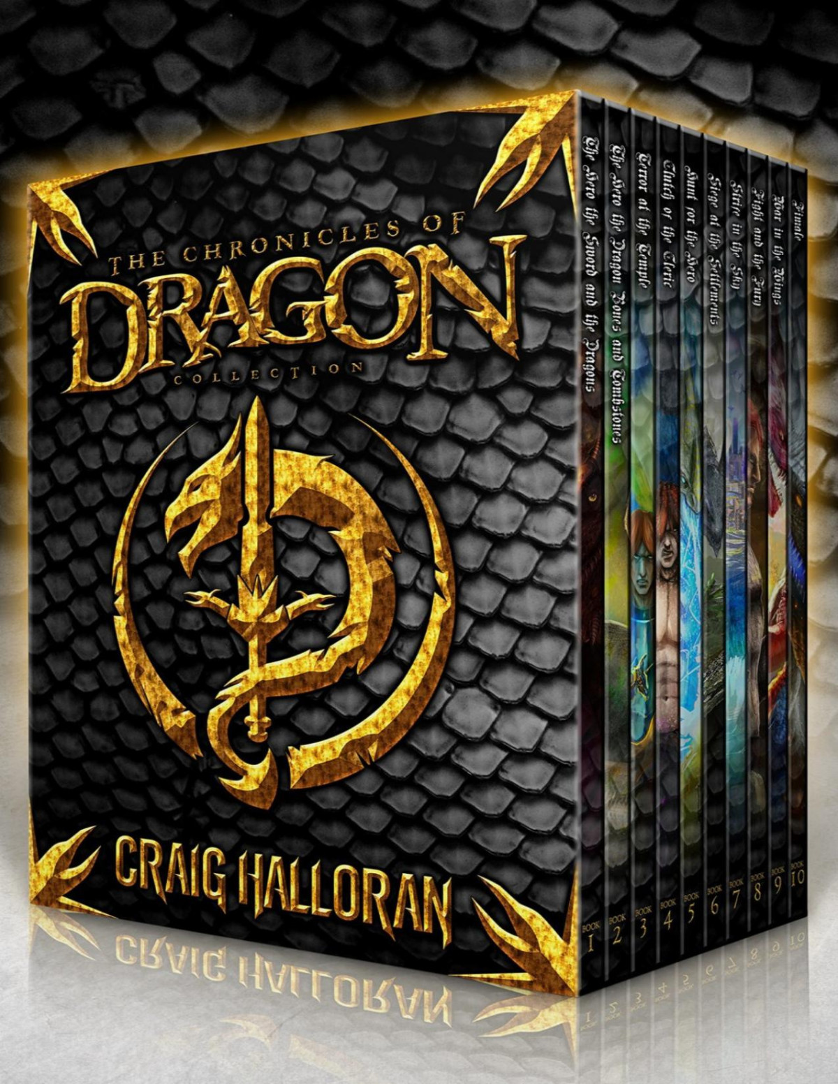 The Chronicles Of Dragon Collection Series 1 Omnibus Books 110 Craig Halloran