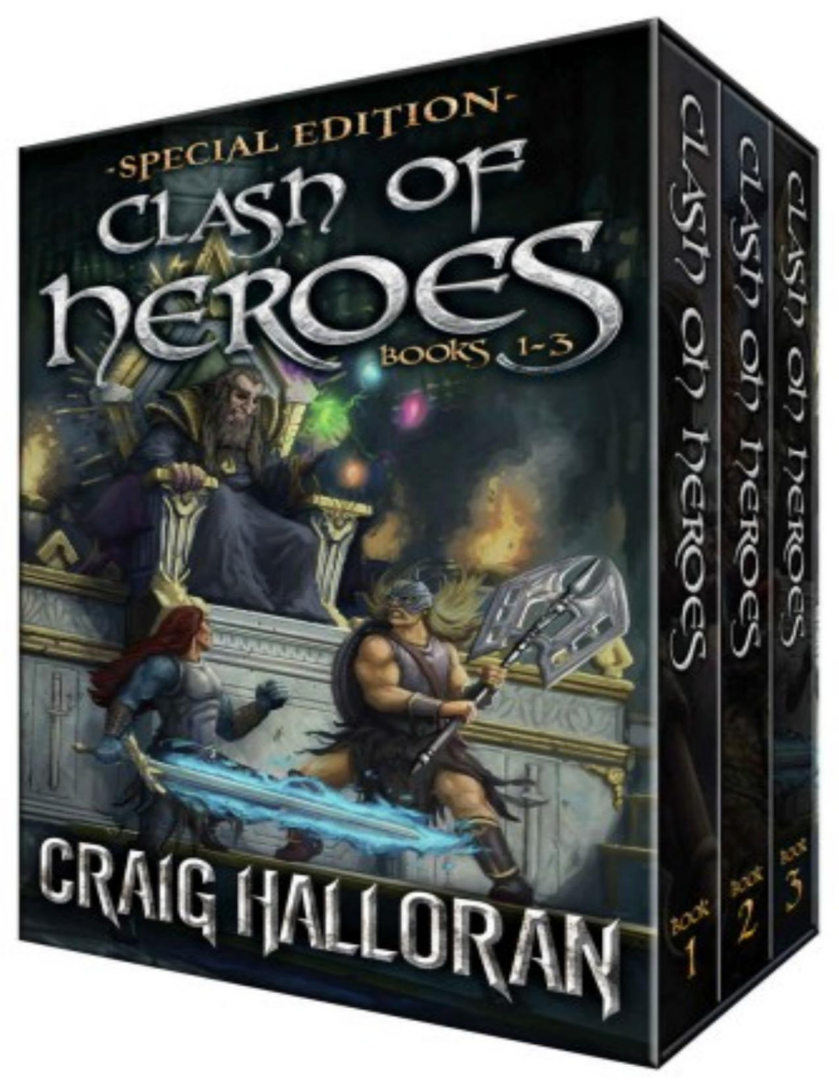 Clash Of Heroes Special Edition Books 1 2 3 Craig Halloran