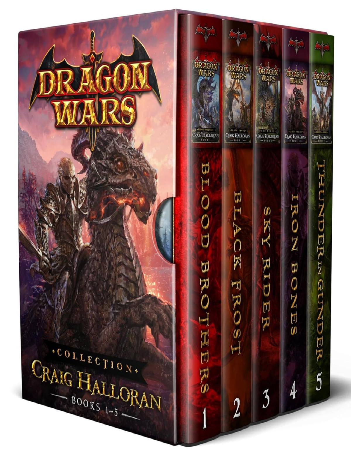 Dragon Wars Collection Books 15 Epic Sword And Sorcery Fantasy Adventure Dragon Series Craig Halloran