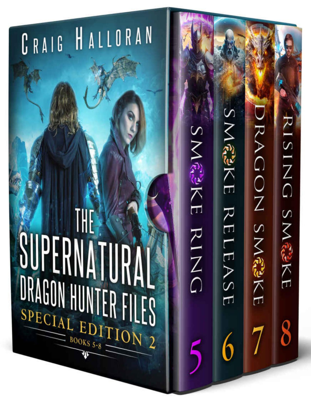 The Supernatural Dragon Hunter Files Special Edition 2 Books 58 Epic Urban Fantasy Adventure Craig Halloran