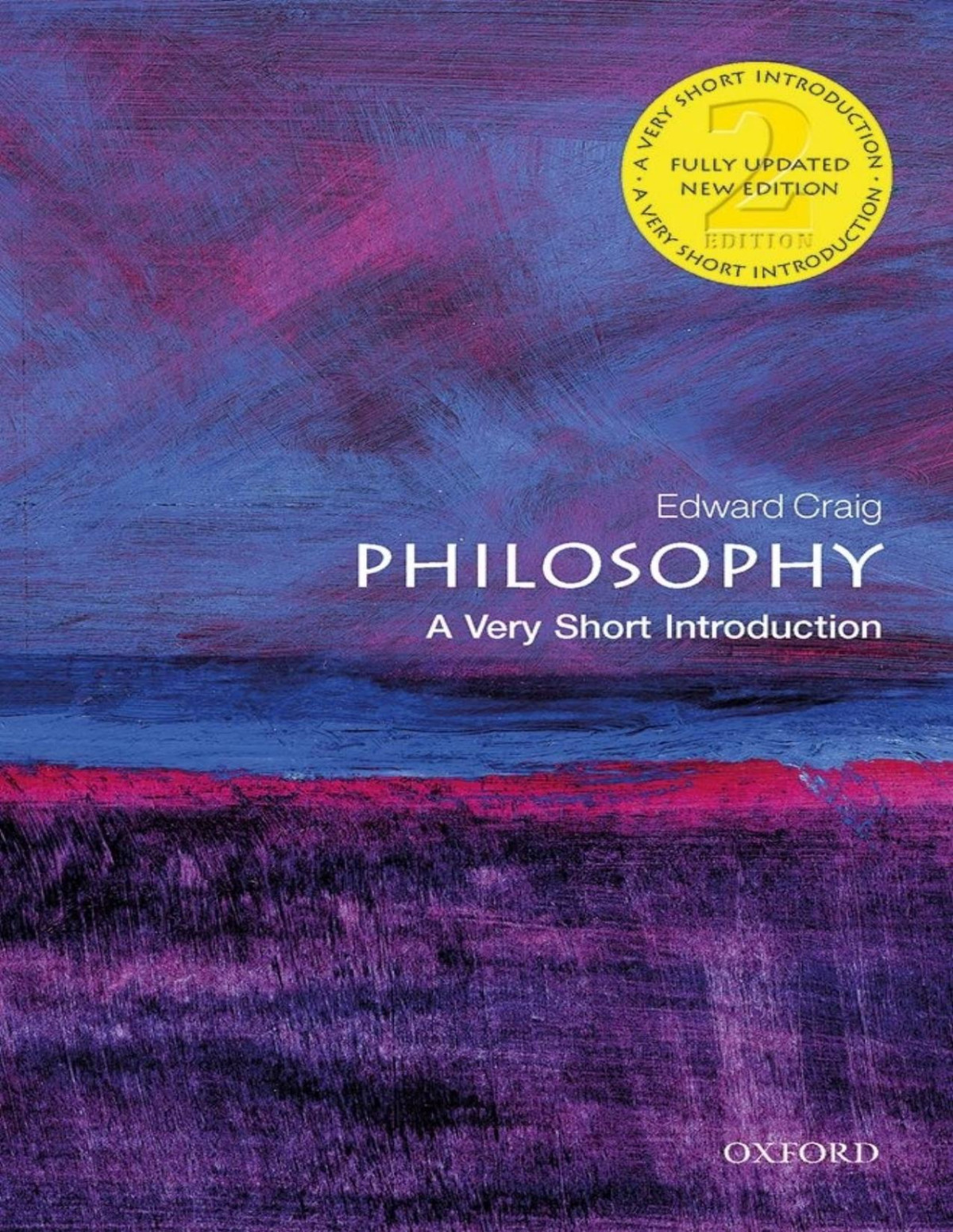 Philosophy A Very Short Introduction Edward Craig