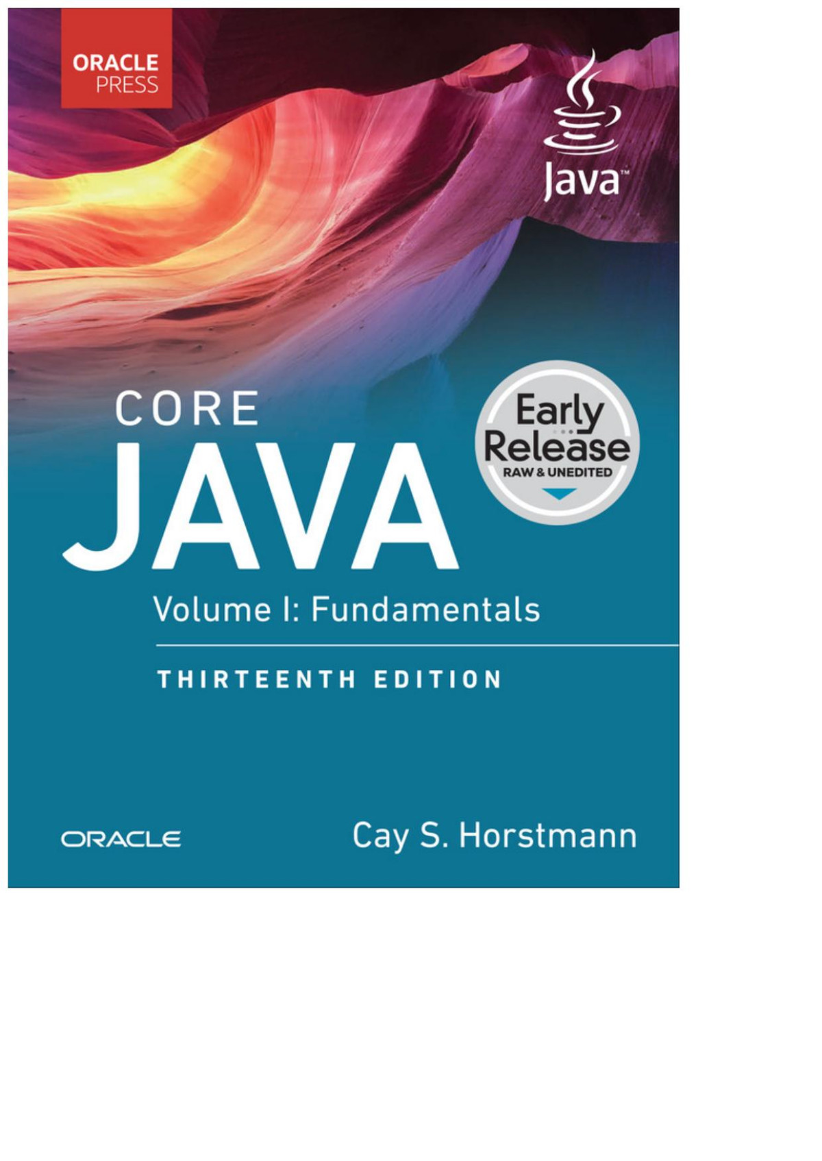 Core Java V1 For True Epub Cay S Horstmann