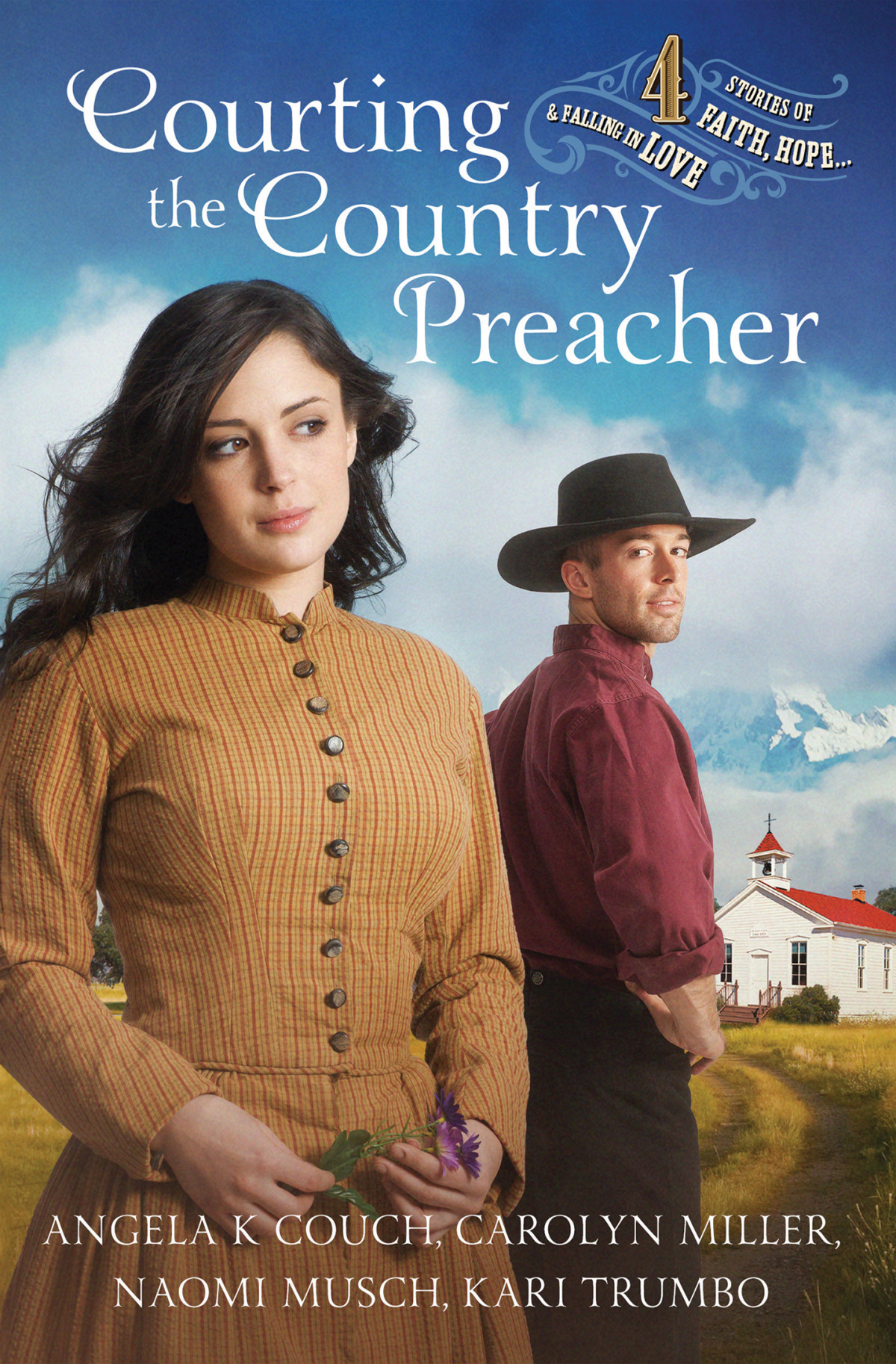 Courting The Country Preacher Four Stories Of Faith Hope Falling In Love 1st Edition Angela K Couch