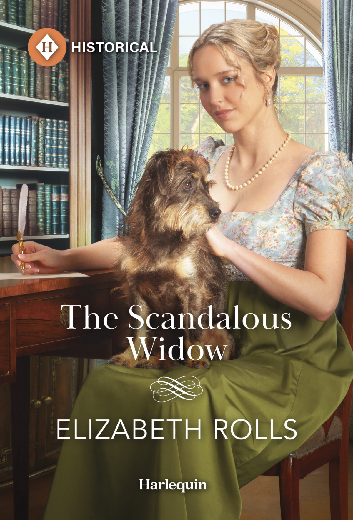 The Scandalous Widow 1st Edition Elizabeth Rolls