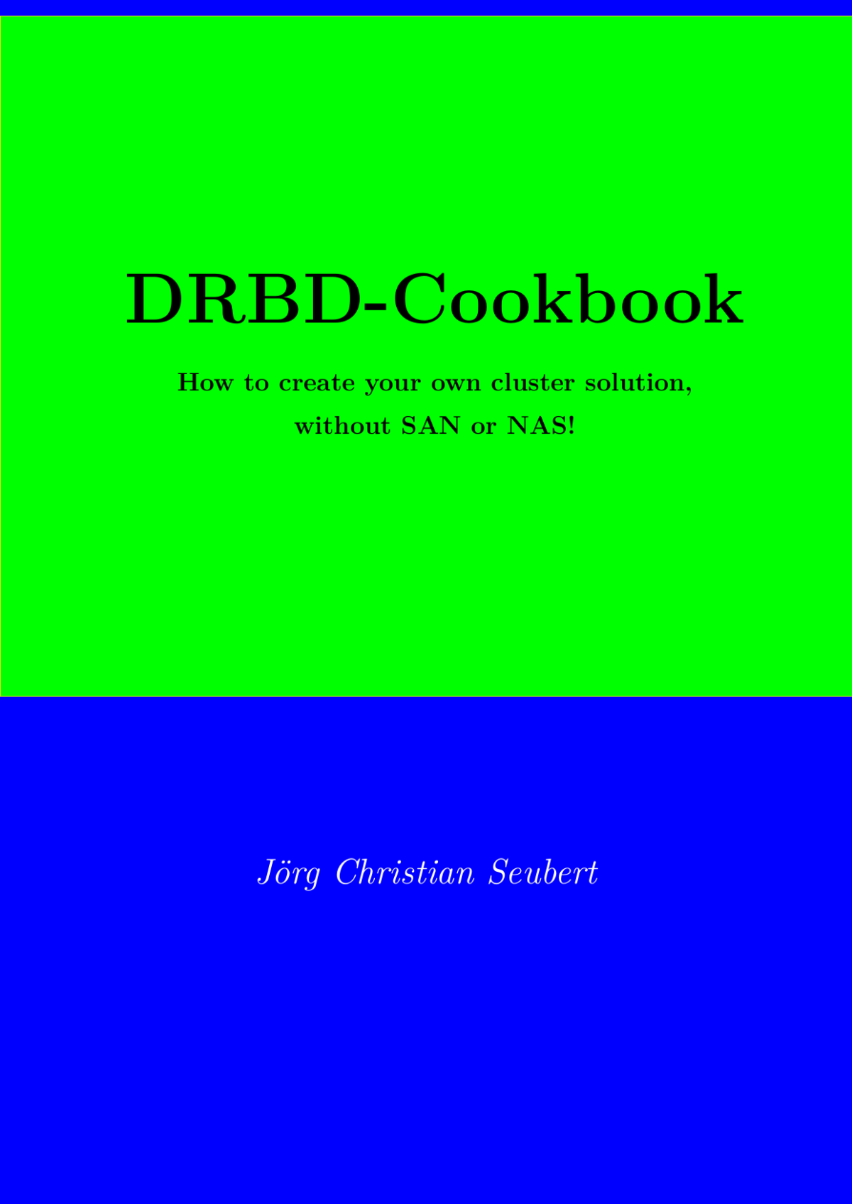 Drbdcookbook Joerg Christian Seubert