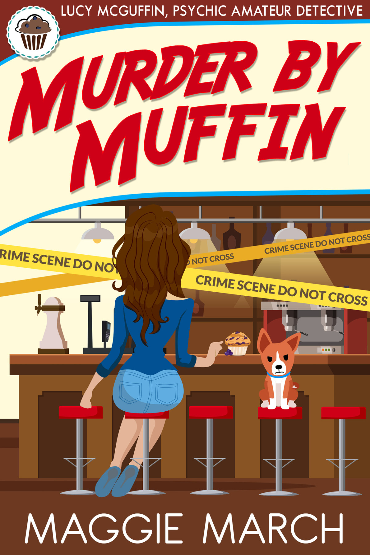 Murder By Muffin Lucy Mcguffin Psychic Amateur Detective Book 3 March