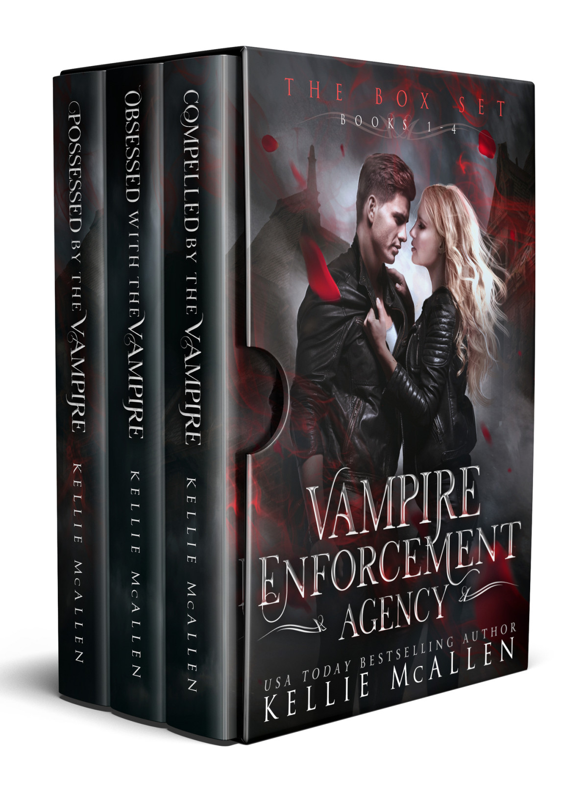 Vampire Enforcement Agency Series Box Set Compelled By The Vampire Obsessed By The Vampire Possessed By The Vampire Kellie Mcallen