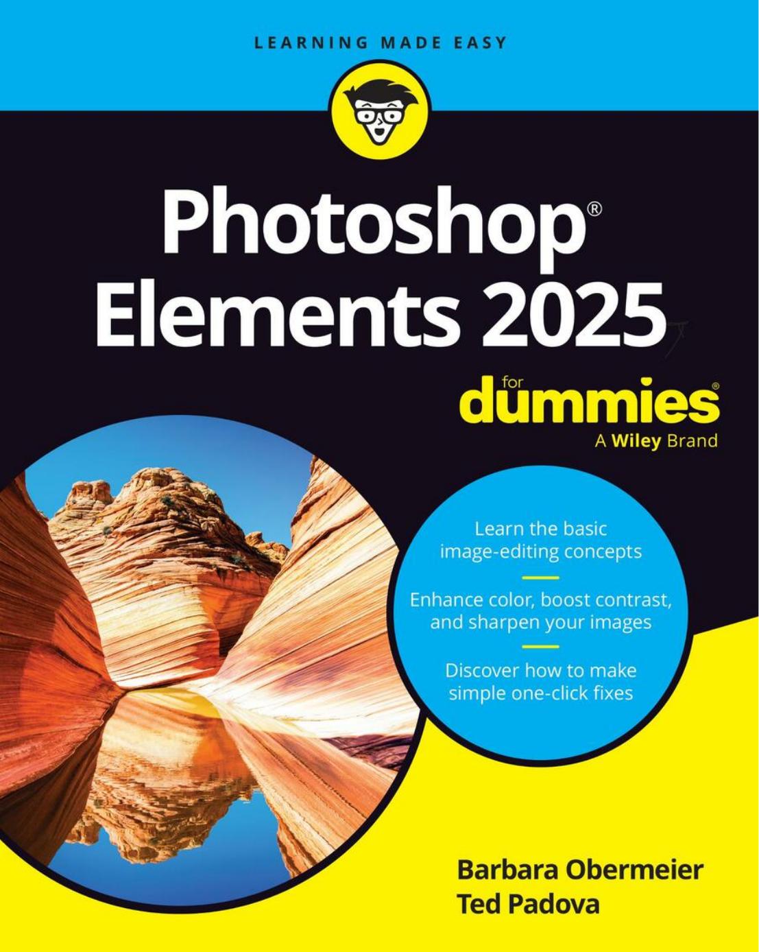Photoshop Elements 2025 For Dummies Barbara Obermeier Ted Padova