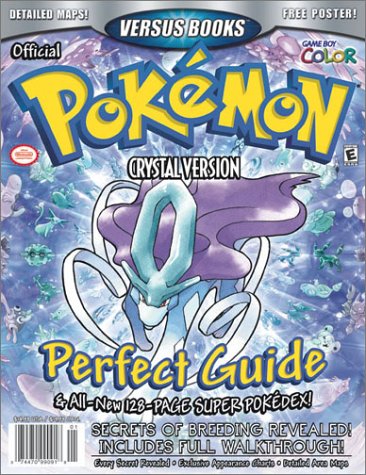 Versus Books Official Pokemon Crystal Perfect Guide First Edition Casey Loe