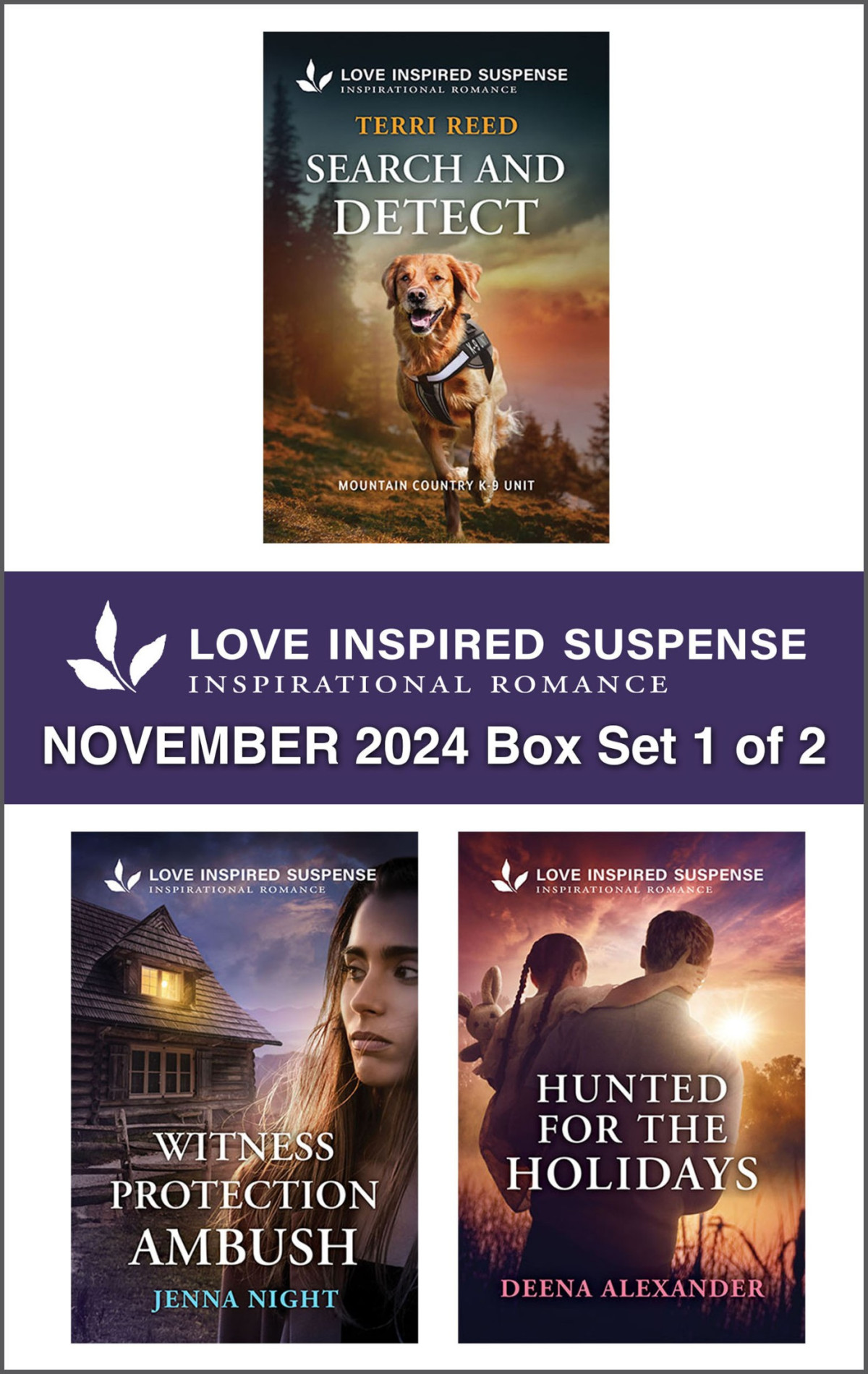 Love Inspired Suspense November 2024 Box Set 1 Of 2 Terri Reed