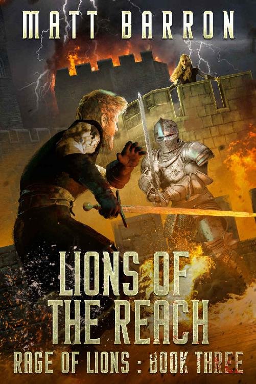 Lions Of The Reach Rage Of Lions Book 3 Matt Barron