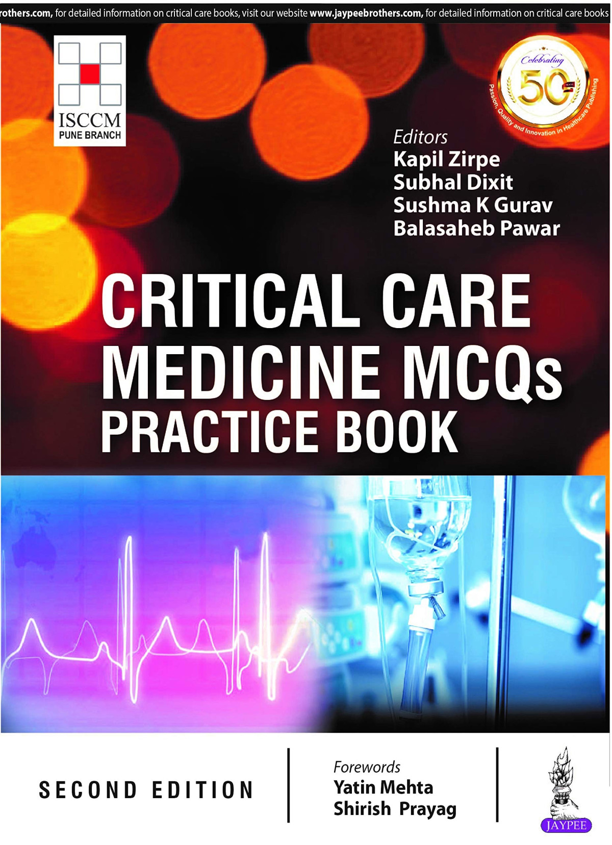 Critical Care Medicine Mcqs Practice Book 2nd Edition Kapil Zirpe