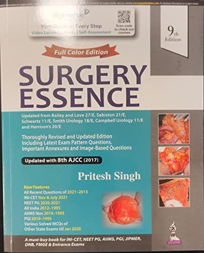 Surgery Essence 9th Edition Pritesh Kumar Singh