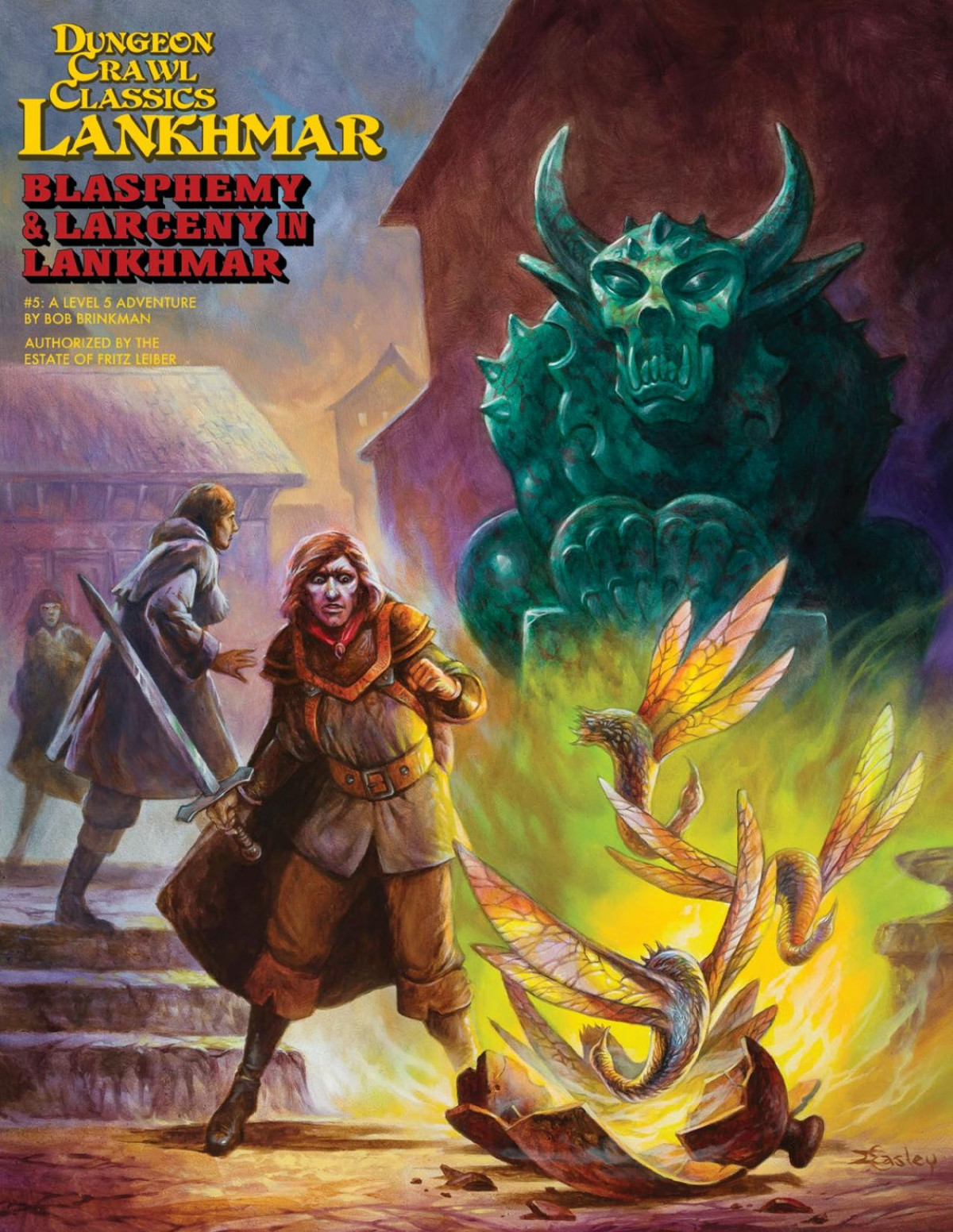 Dungeon Crawl Classics Dcc Lankhmar 5 Blasphemy Larceny In Lankhmar Bob Brinkman