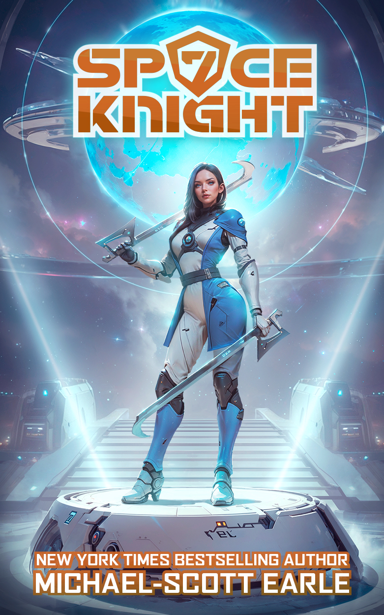 Space Knight Book 7 Michaelscott Earle