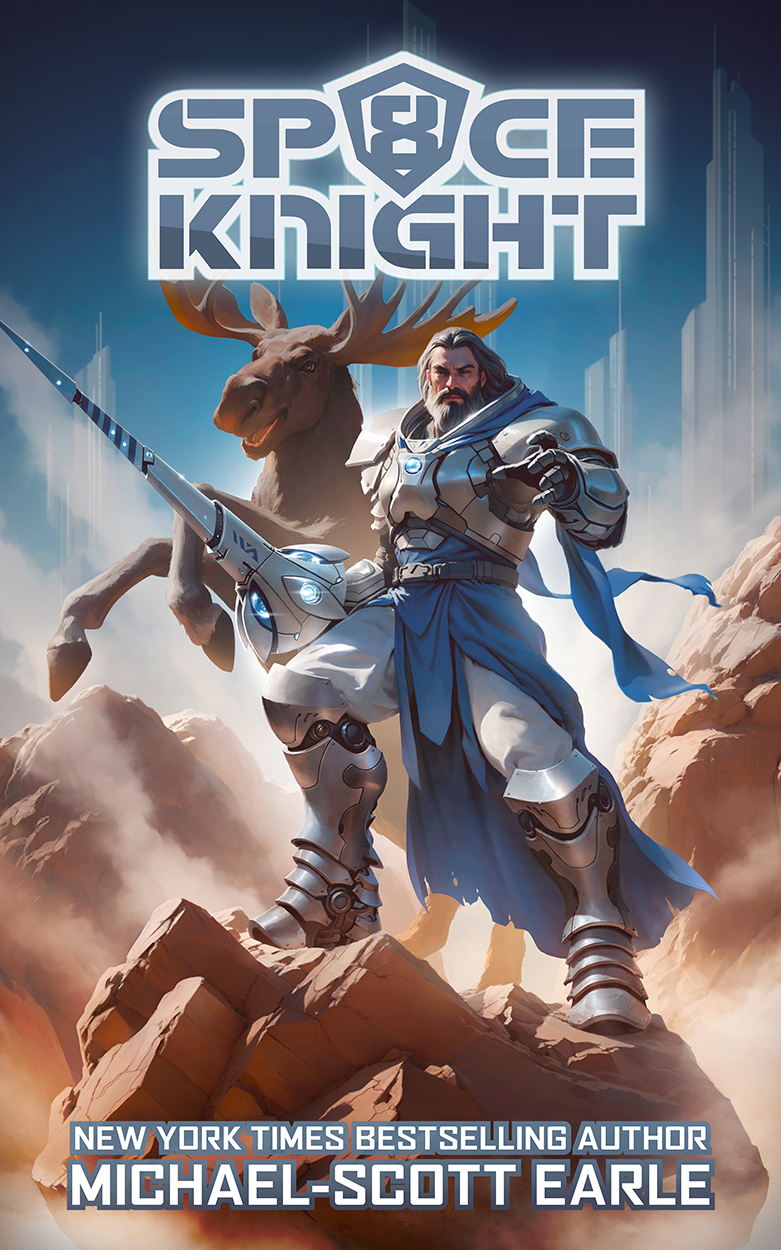 Space Knight Book 8 Michaelscott Earle