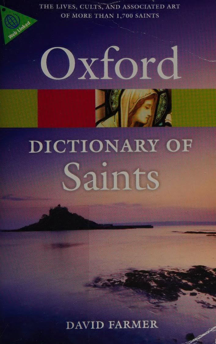 The Oxford Dictionary Of Saints Fifth Edition Revised 5th Edition Farmer