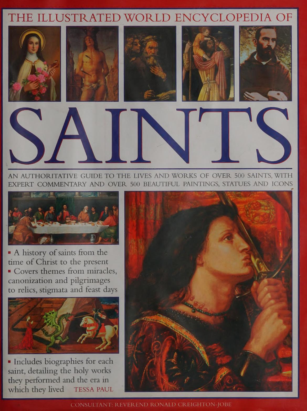 The Illustrated World Encyclopedia Of Saints Tessa Paul Ronald Creightonjobe
