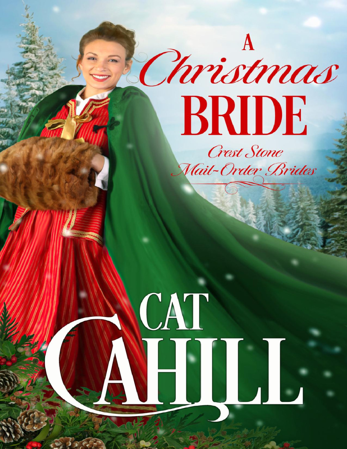 A Christmas Bride A Sweet Historical Western Romance Crest Stone Mailorder Brides Book 8 Cat Cahill