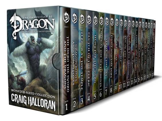 The Chronicles Of Dragon Monstersized Collection 20 Books Series 1 2 Craig Halloran