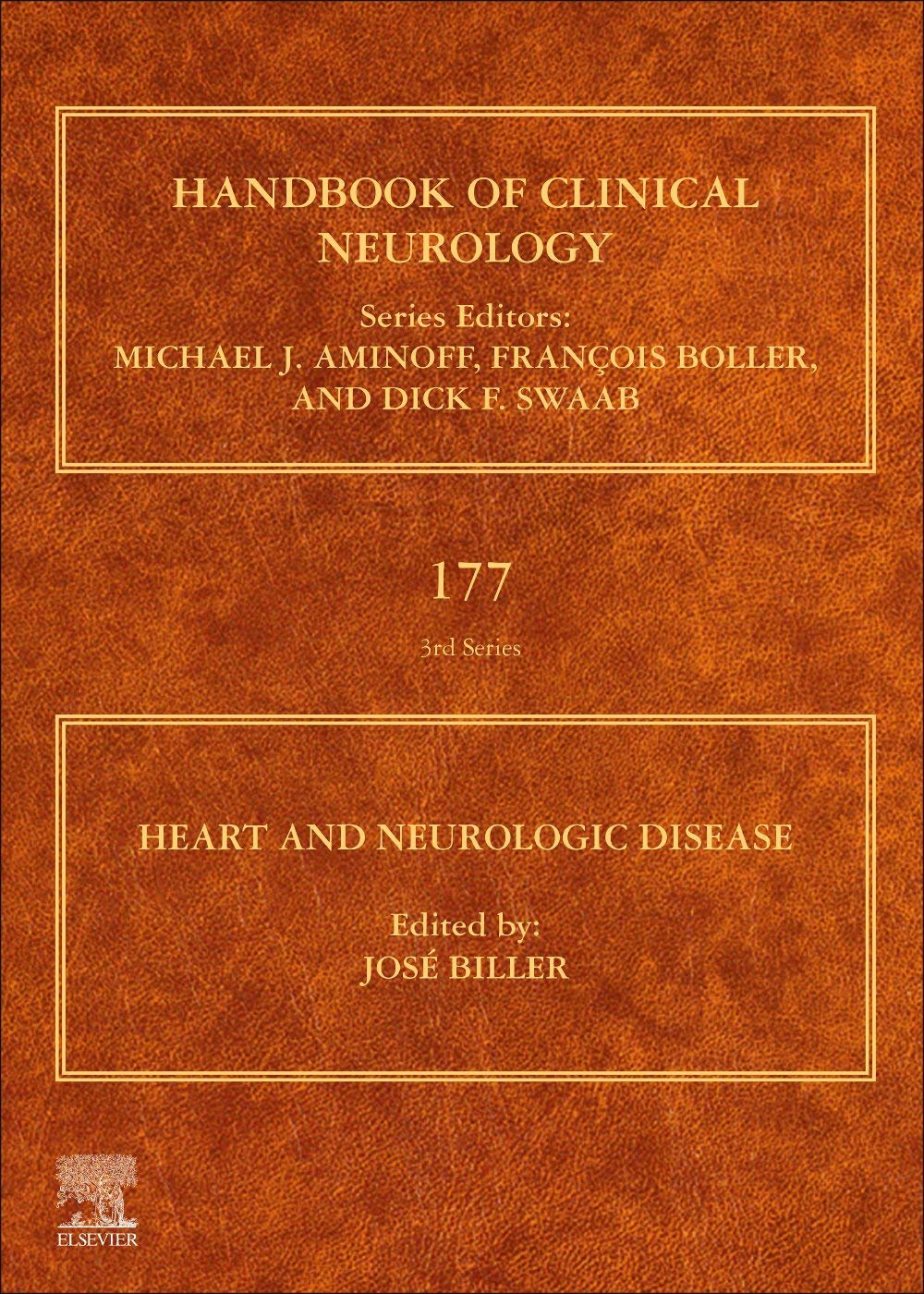 Heart And Neurologic Disease Handbook Of Clinical Neurology Volume 177 1st Edition Jos Biller Editor