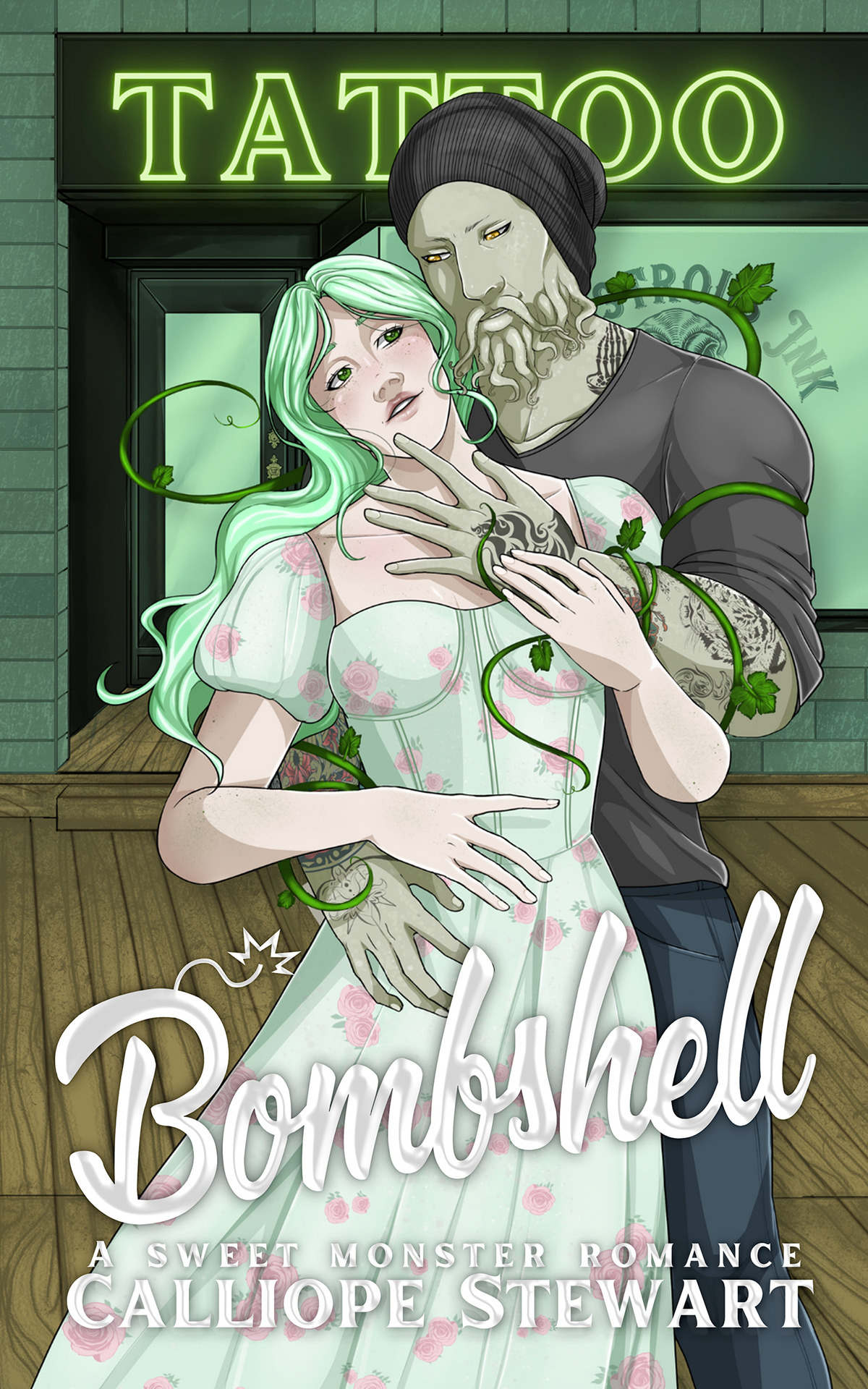Bombshell A Sweet Monster Romance Monstrous Ink Book 2 Calliope Stewart