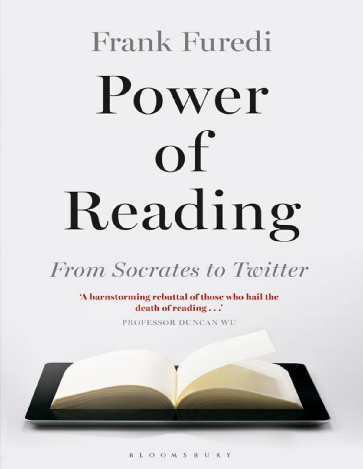Power Of Reading Frank Furedi