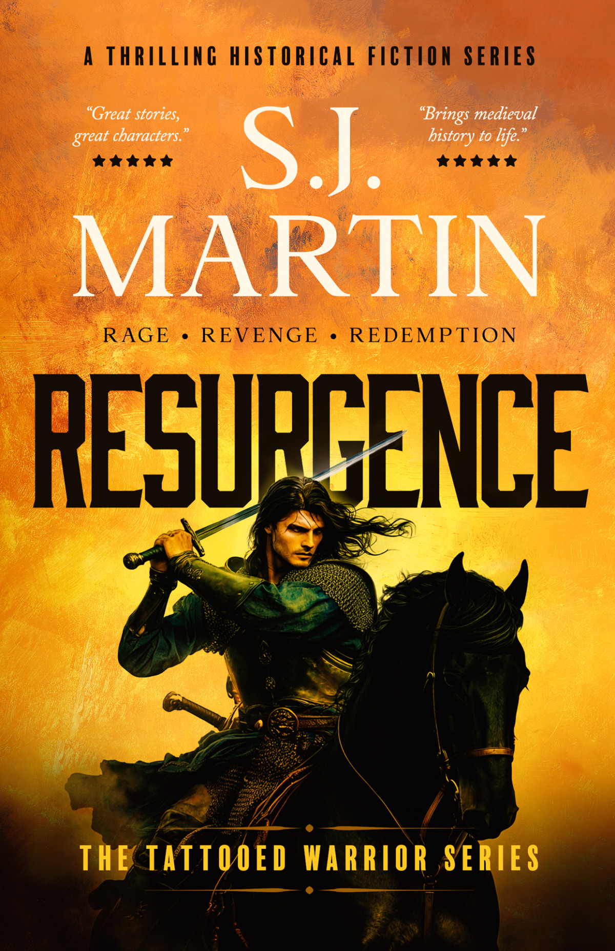 Resurgence Rage Revenge Redemption The Tattooed Warrior Series Book 4 Sj Martin