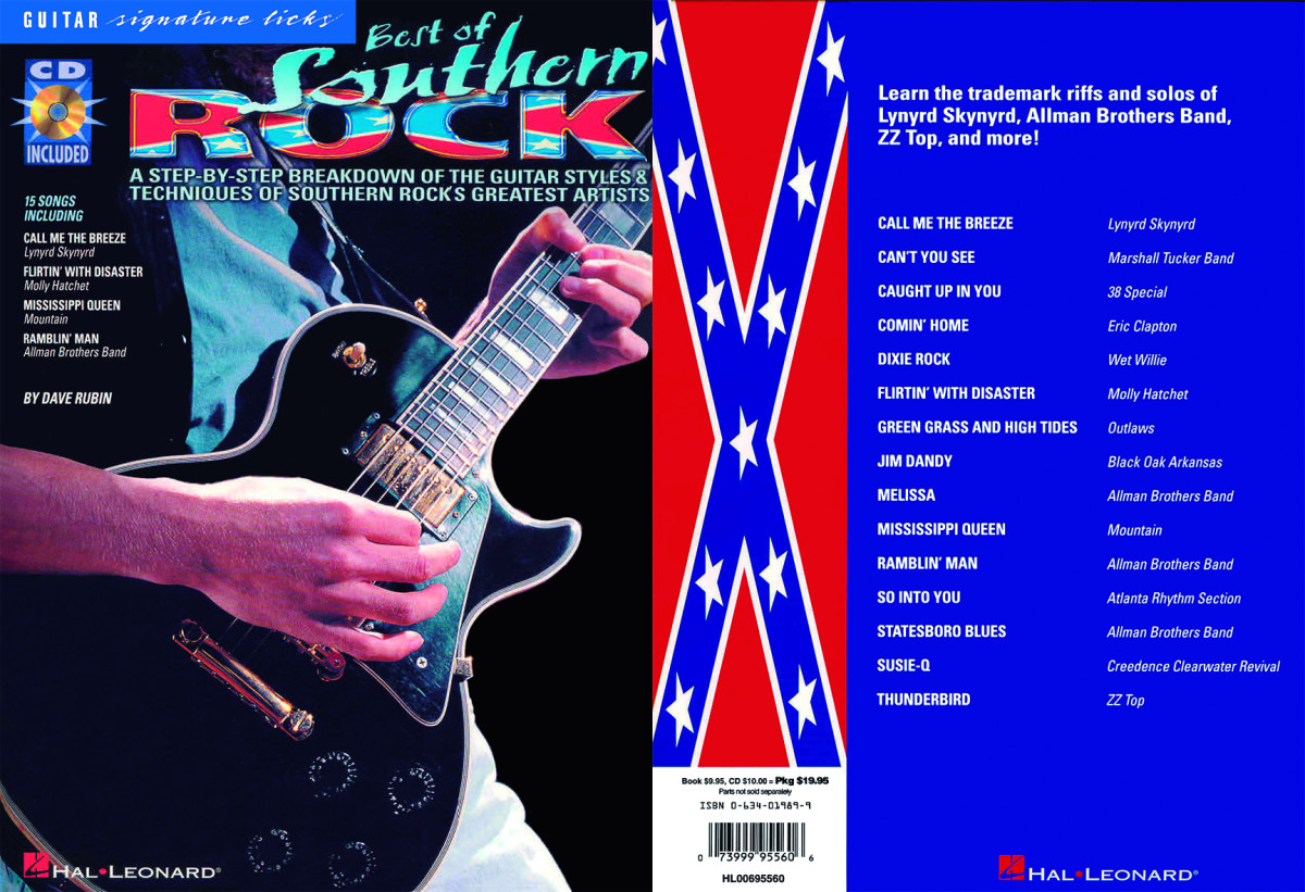 Best Of Southern Rock Guitar Signature Licks Dave Rubin 2002 Dave Rubin