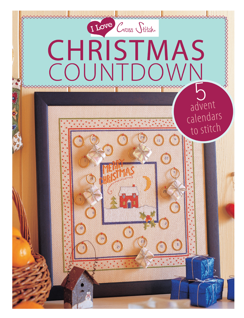 I Love Cross Stitch Christmas Countdown 5 Advent Calendars To Stitch Various Contributors