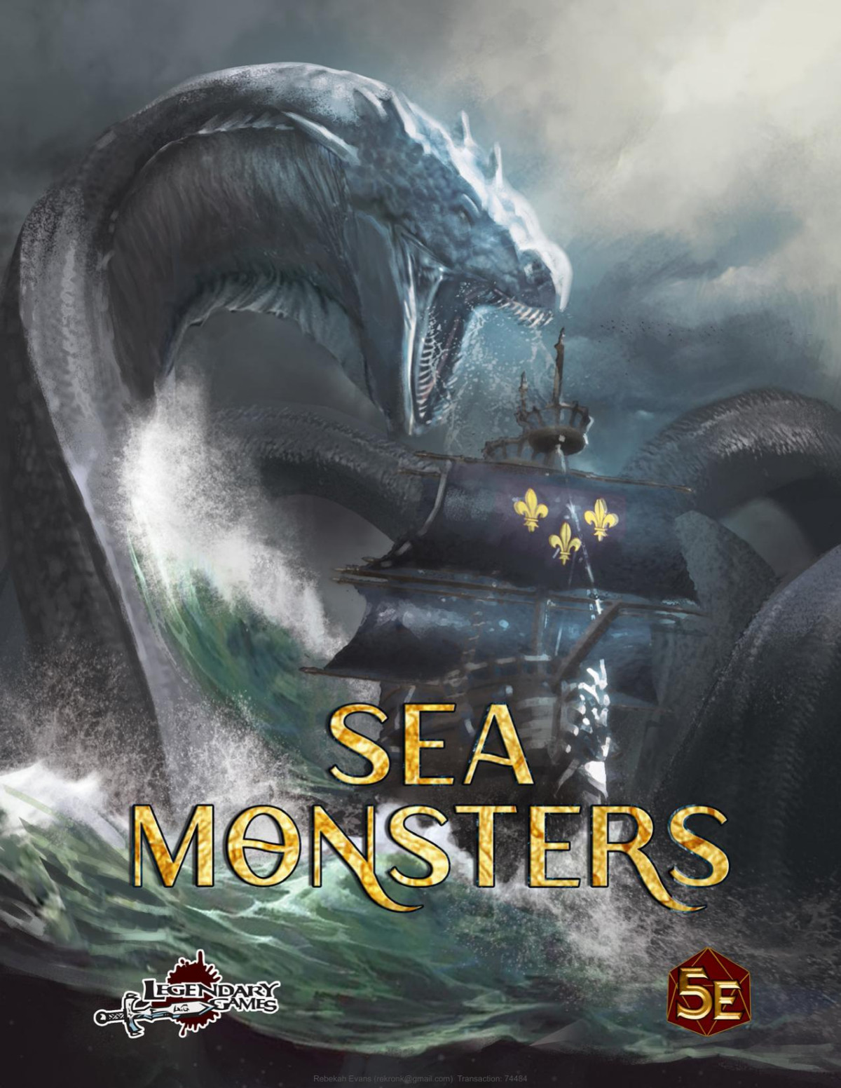Sea Monsters Authors Michael Solomani Mifsud Robert J Grady