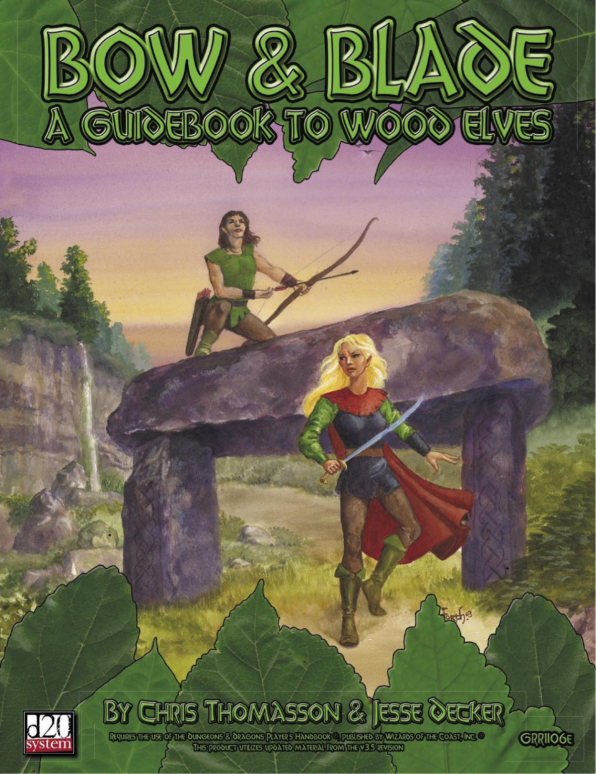 Bow Blade A Guidebook To Wood Elves Jesse Decker Chris Thomasson