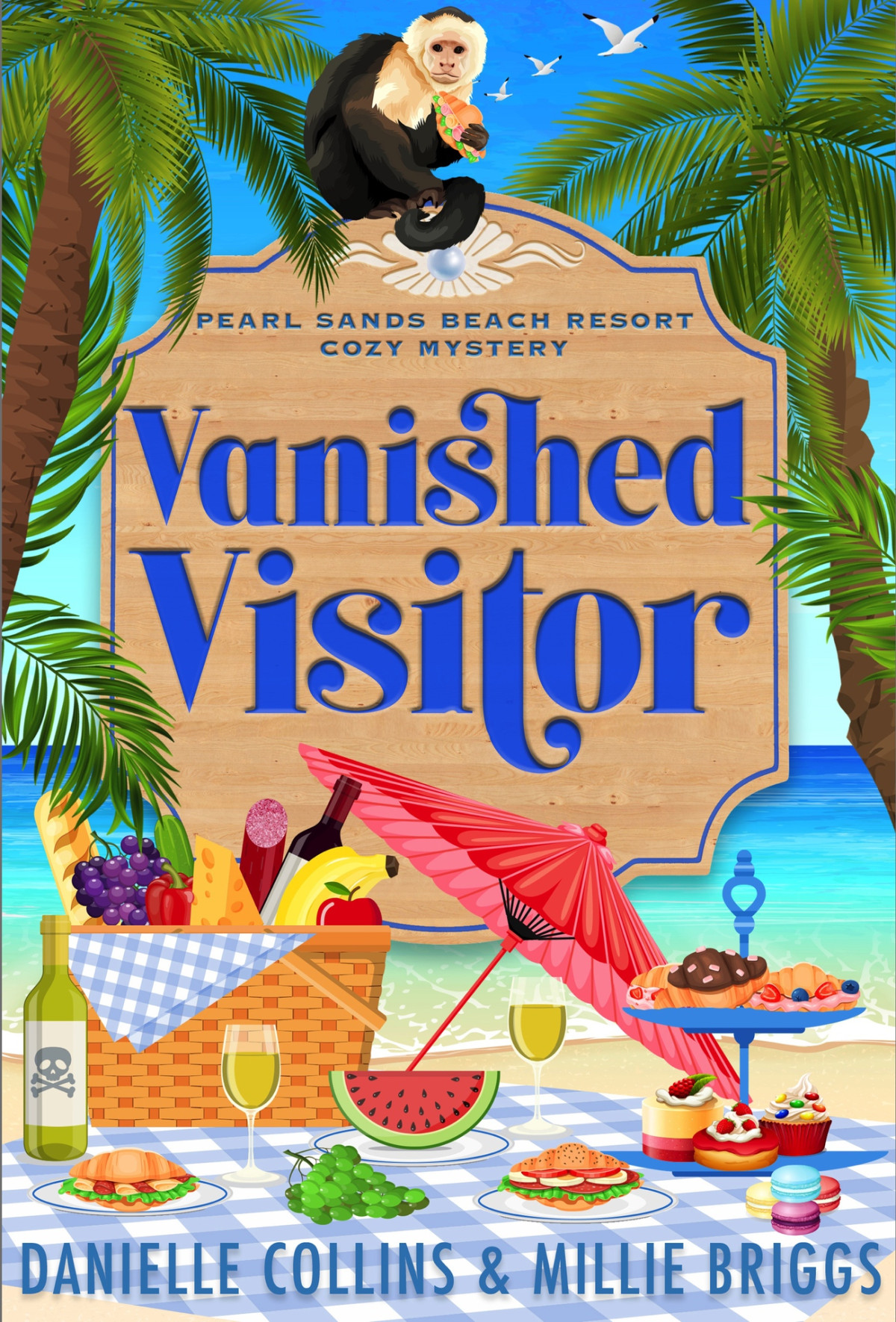 Vanished Visitor Pearl Sands Beach Resort Cozy Mystery Book 5 Danielle Collins Millie Briggs