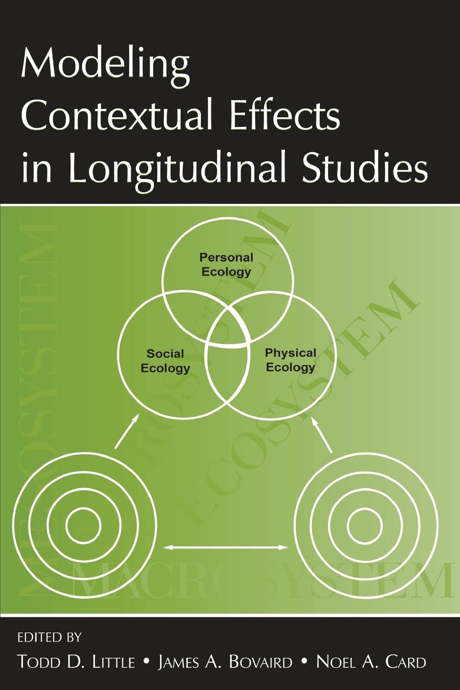Modeling Contextual Effects In Longitudinal Studies 1st Edition Todd D Little