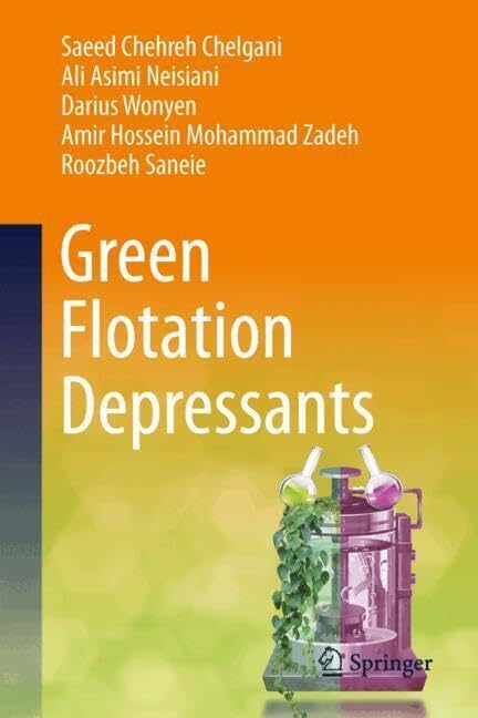 Green Flotation Depressants 2024th Edition Saeed Chehreh Chelgani