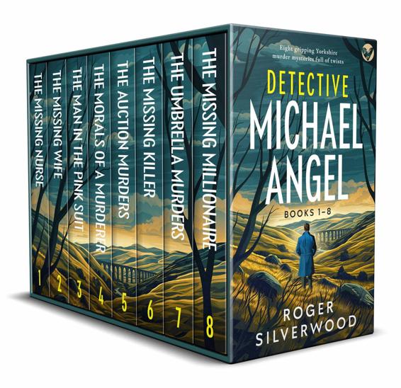 Detective Michael Angel Books 18 Eight Gripping Yorkshire Murder Mysteries Full Of Twists Roger Silverwood