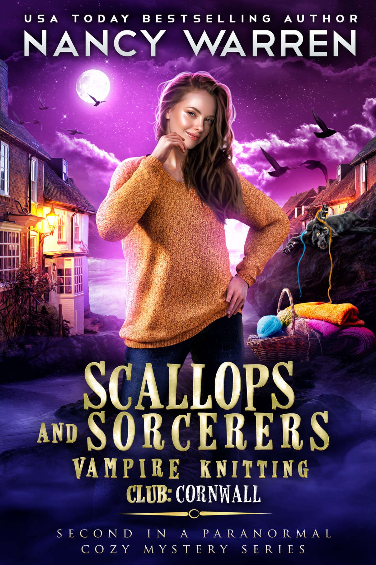 Scallops And Sorcerers Vampire Knitting Club Cornwall Nancy Warren