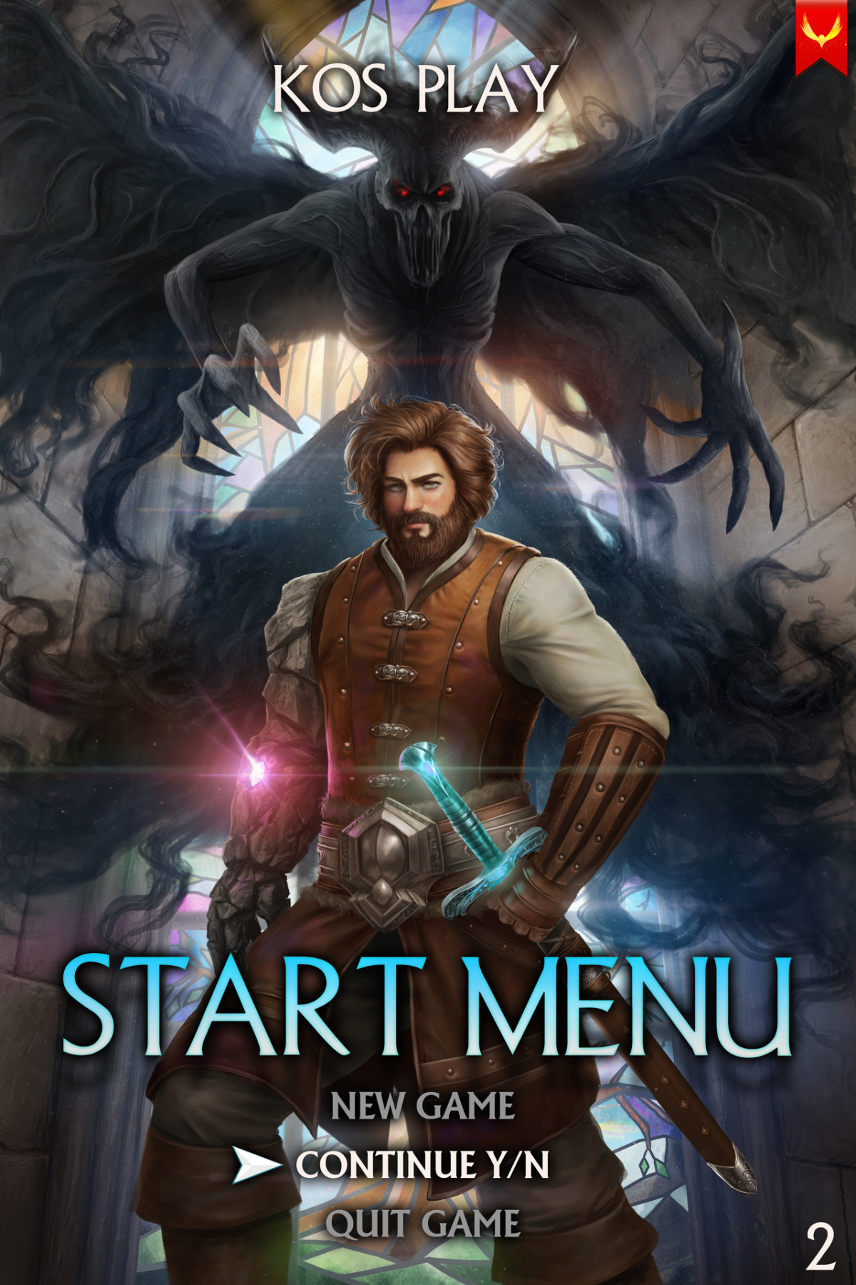 Start Menu 2 Continue Game A Litrpg Adventure 1st Edition Kos Play
