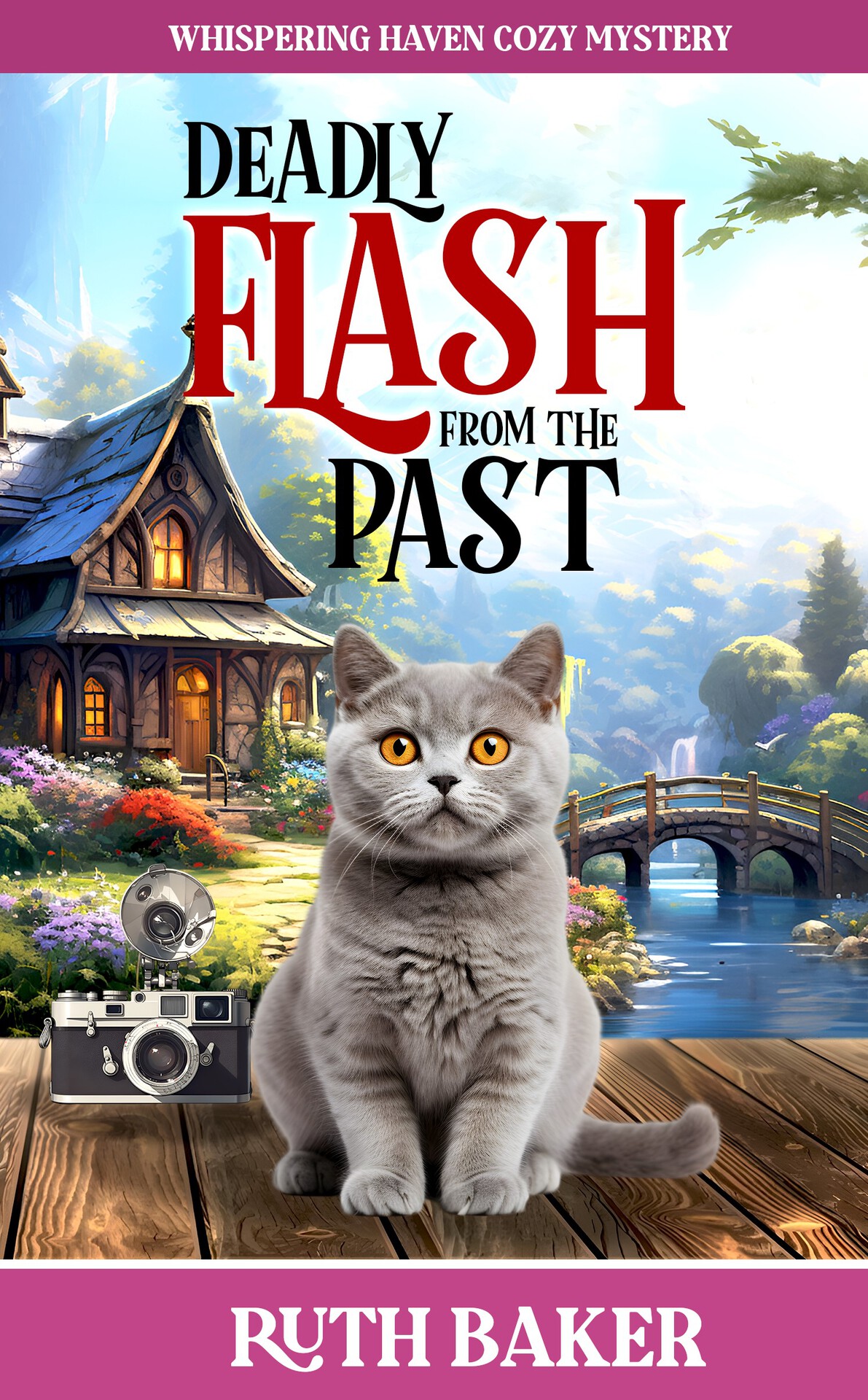 Deadly Flash From The Past Whispering Haven Cozy Mystery Book 3 Ruth Baker