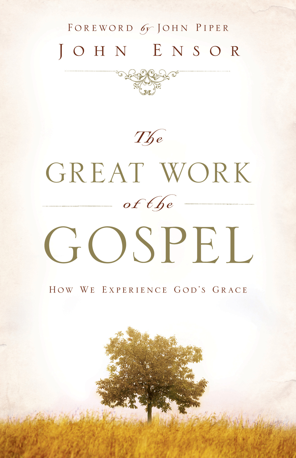The Great Work Of The Gospel How We Experience Gods Grace John Ensor John Piper