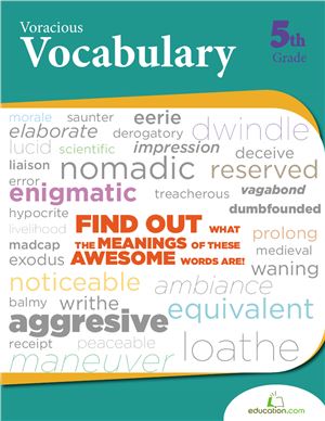 Voracious Vocabulary Grade 5 Reading And Writing Workbook Education